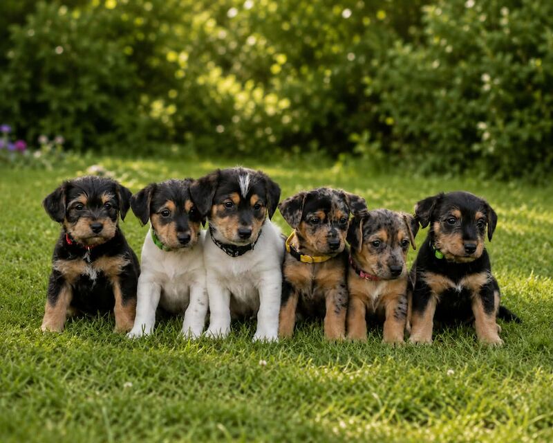 Gorgeous little of Jack Russell puppies